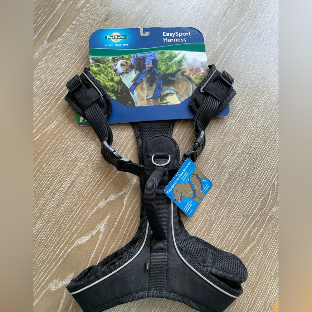 EasySport Dog Harness Size Large Black